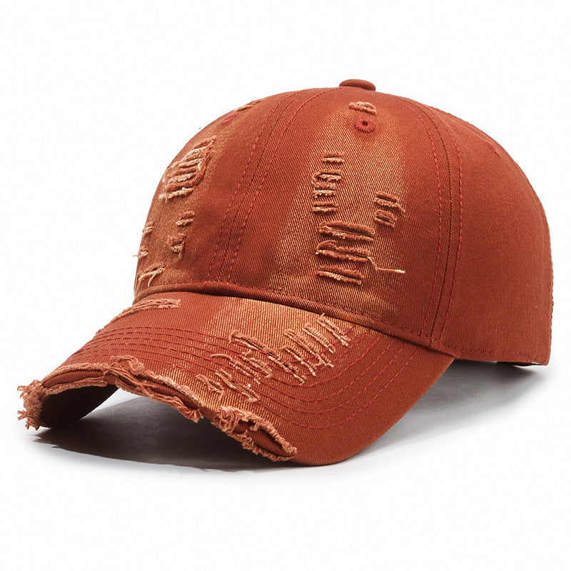 Vintage Washed Baseball Cap – Cotton, Adjustable, 8 Colors
