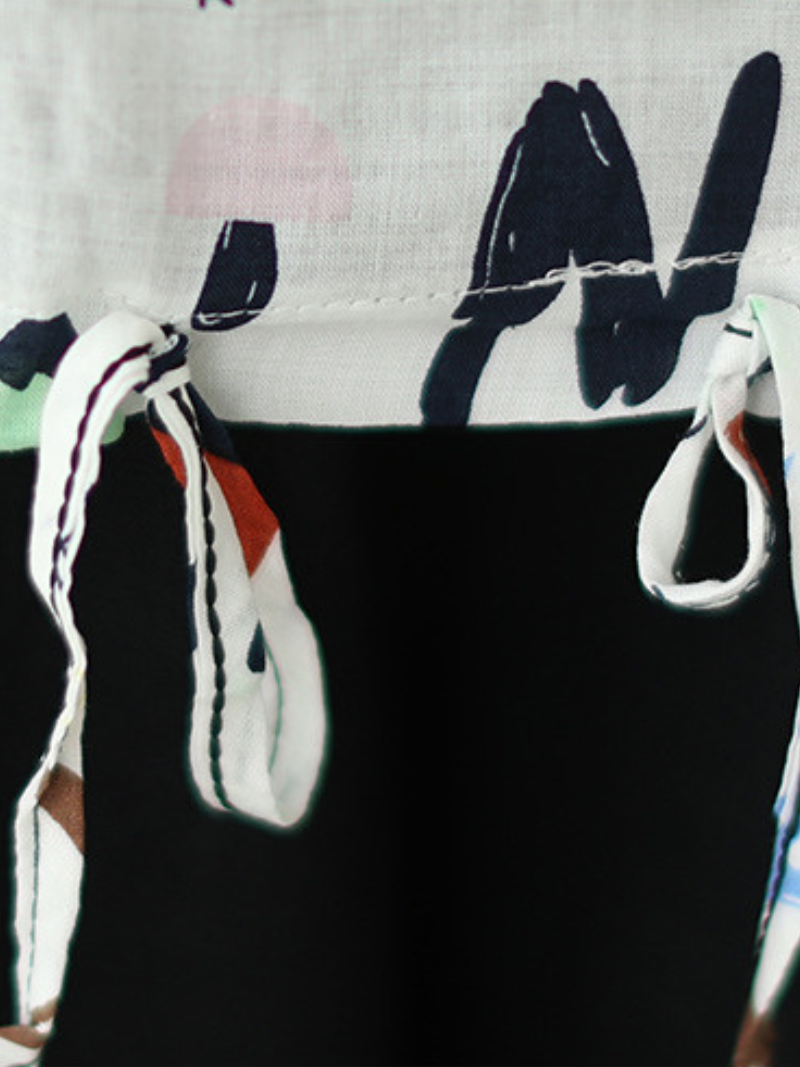 Artistic Soul Women's Letter Printing Tops