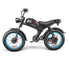 Dual-Drive Electric Bike | 48V 2000W Twin Motor, 23Ah Battery, 55-70KM Range
