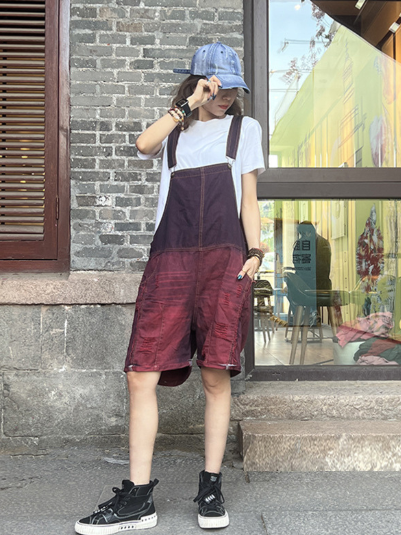 Comfy Summer Loose Fit Denim Overalls for Women | Eva Trends