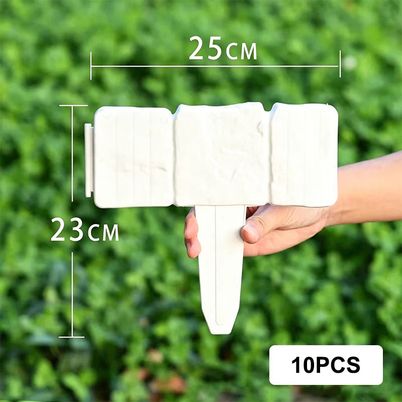 ü™ªHigh-quality, durable simulated stone garden fenceü™ª