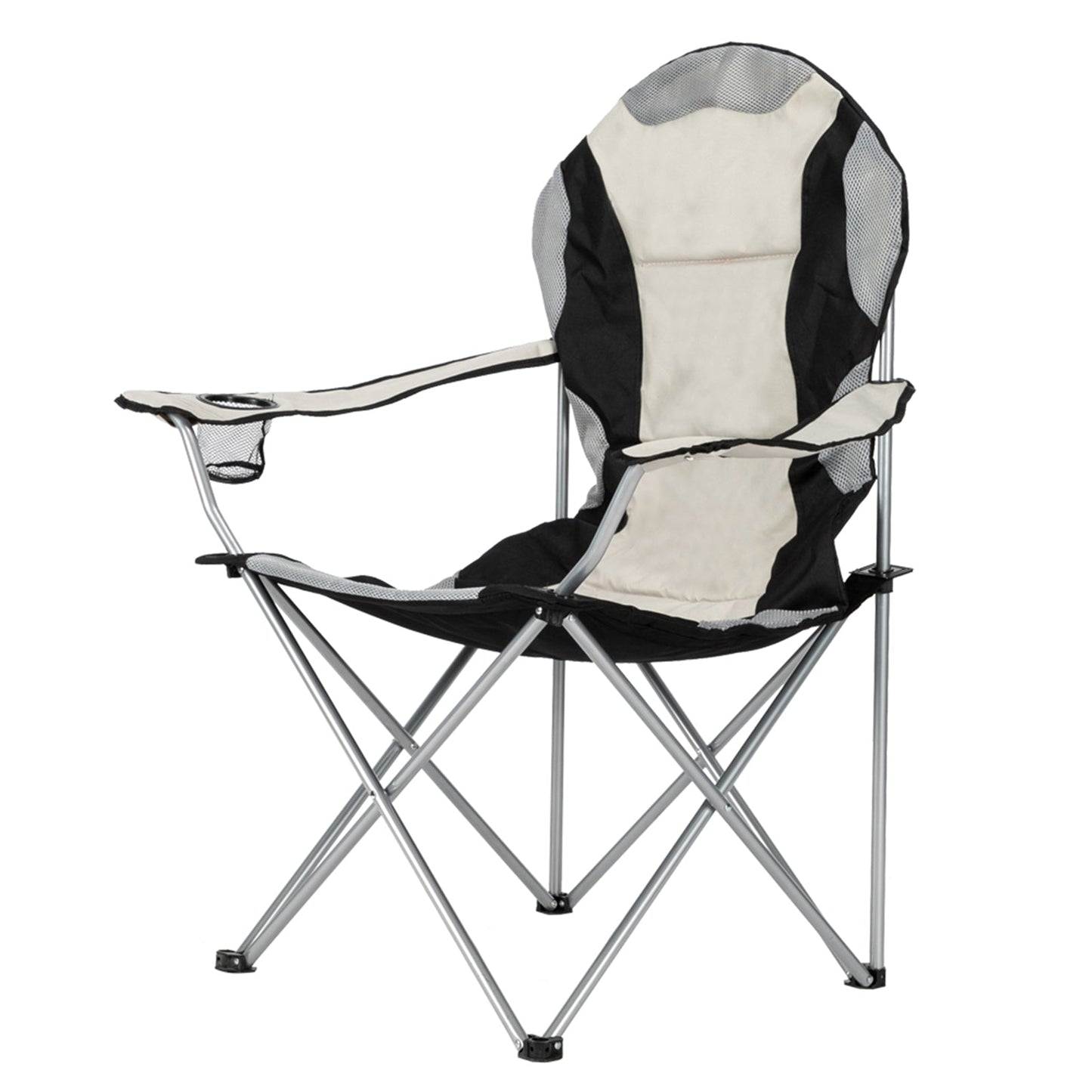Folding Camping Chair – 330 lb Capacity, Oxford Cloth with Carry Bag