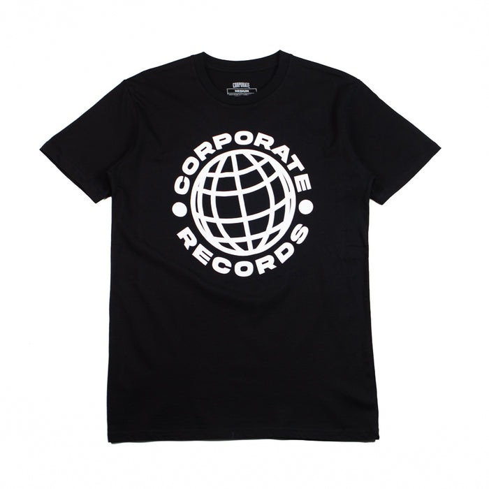 Corporate Records Tee (Black)