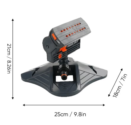 Adjustable Oscillating Sprinkler Wide Coverageüí¶‚ú®