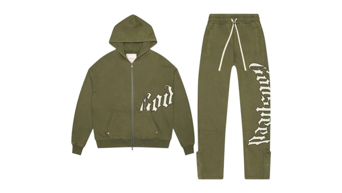 Godspeed OG Logo V2 Sweatsuit Olive