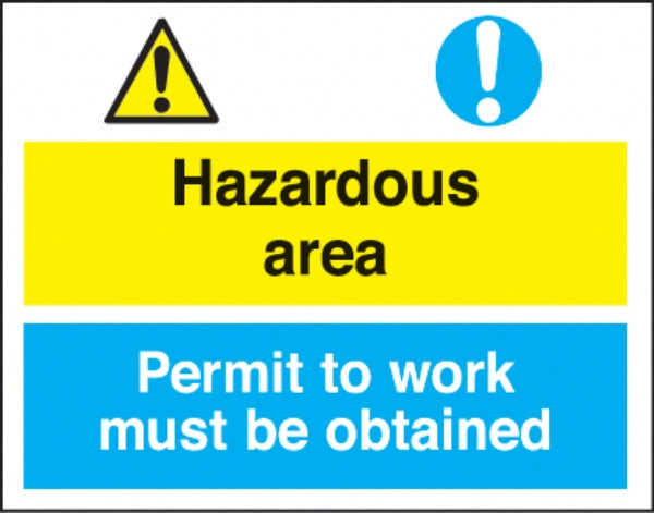 hazardous area/permit to work