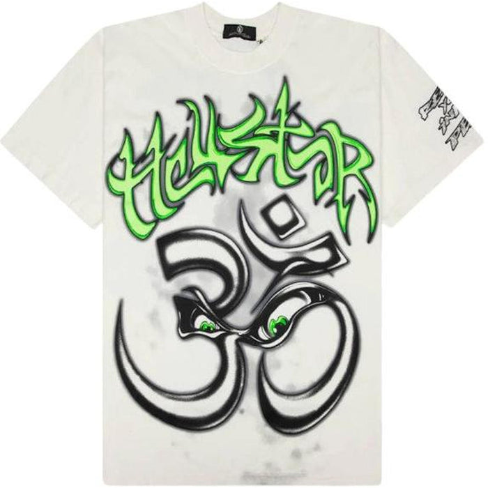 Hellstar Reach Your Inner Peace Yoga T-shirt White