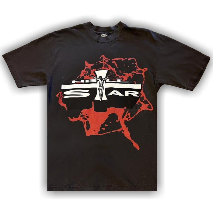 Hellstar Studios Jesus Emblem Tee 'Red'