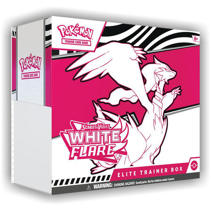 Pokémon 2025 Scarlet & Violet White Flare Elite Trainer Box