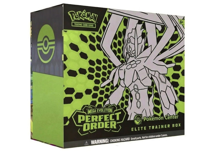 Pokemon Perfect Order Pokemon Center Elite Trainer Box 2026 Pokémon Mega Evolution