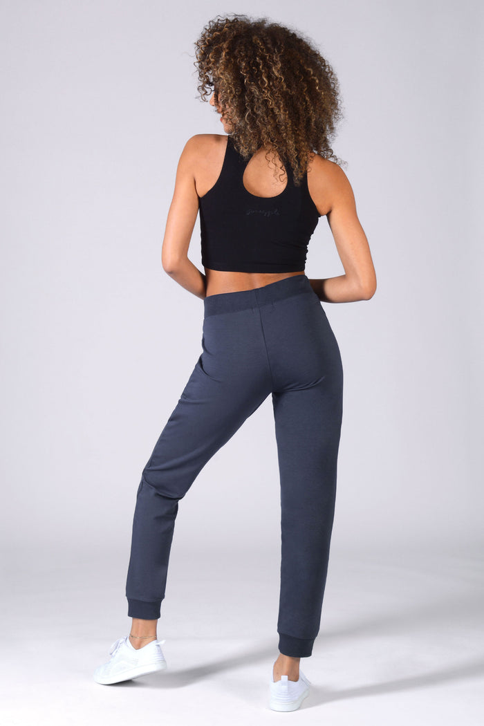 Zip pocket joggers in skinny fit with elasticated waistband and adjustable drawstrings