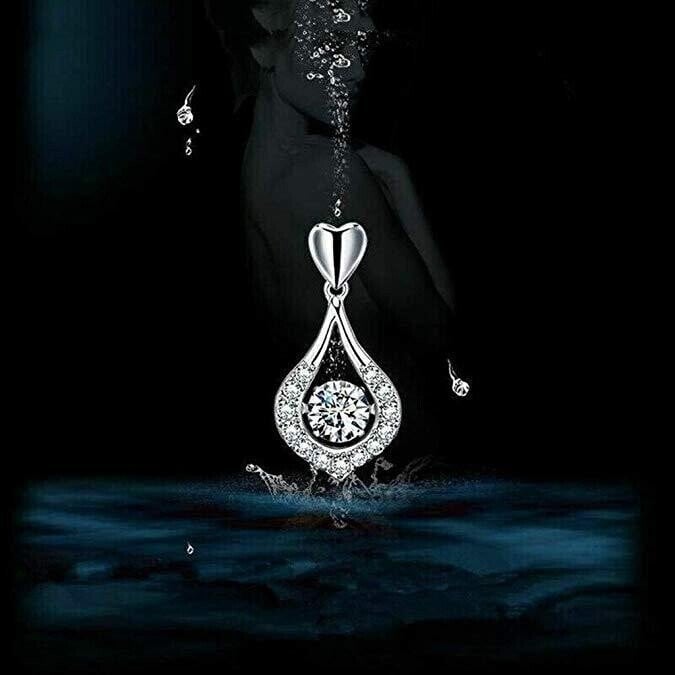 üíñTwinkling Heart Waterdrop Stone Necklace