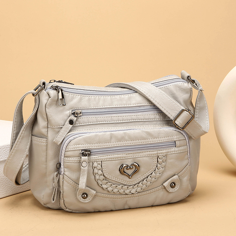 üì¢üì¢ Women's Soft PU Leather Multi-Pocket Crossbody Bag