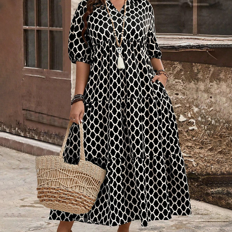 üì¢üì¢30% OFF !! ‚è∞Women's Casual Bohemian Printed Maxi Dress