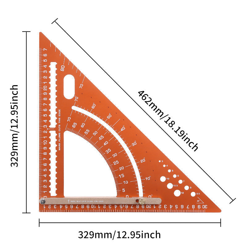 üìê LIMITED-TIME 30% OFF! ‚ú® Precision Woodworking Triangle Square ‚Äì Alloy, Adjustable, Anti-Rust üõ†Ô∏è