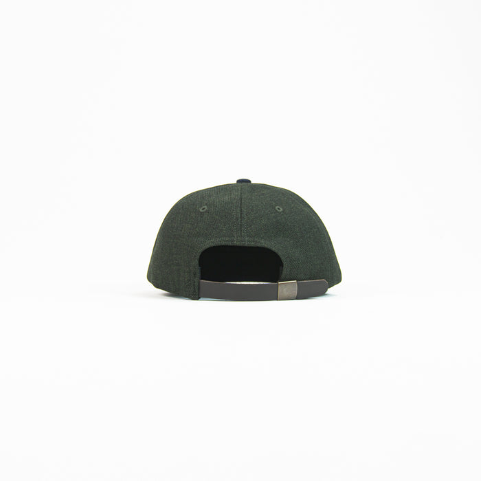 Stupid Strawberry 6 Panel Hat (Hunter Green)