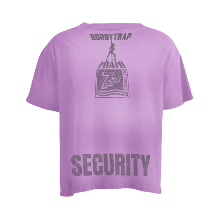 Triple Sevens Booby Trap Security Tee Purple