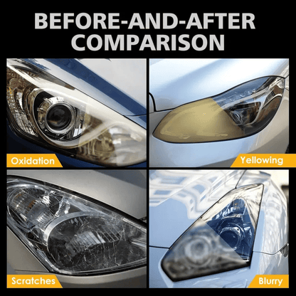üèÜ 35K+ SOLD! üöóHeadlight Restoration Kit | 2‚ÄêStep No‚ÄêSand Formula for Crystal Clear Lights ‚ú®