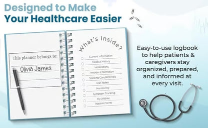 üî•ü©∫‚ù§Ô∏èDoctor-Approved Medical Visit Logbook: Your Essential Medical Planner