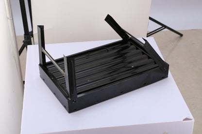 Foldable Charcoal BBQ Grill with Ash Catcher – 17" Cooking Surface for 4-6