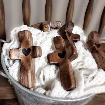 üèÜFlash Sale‚ö° 50K+ SOLD! ‚úùÔ∏è100% Handmade Wooden Cross My Heart