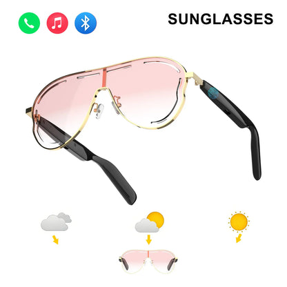 Smart Bluetooth 5.4 Audio Sunglasses ‚Äì Open-Ear Wireless Music Glasses with UV Protection & Hands-Free Calling