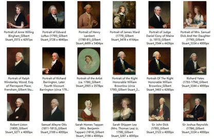 101 Painting Images by Gilbert Stuart American, 1755-1828 - Tibetan Buddhist thangka, view 4