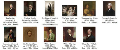 101 Painting Images by Gilbert Stuart American, 1755-1828 - Tibetan Buddhist thangka, view 5