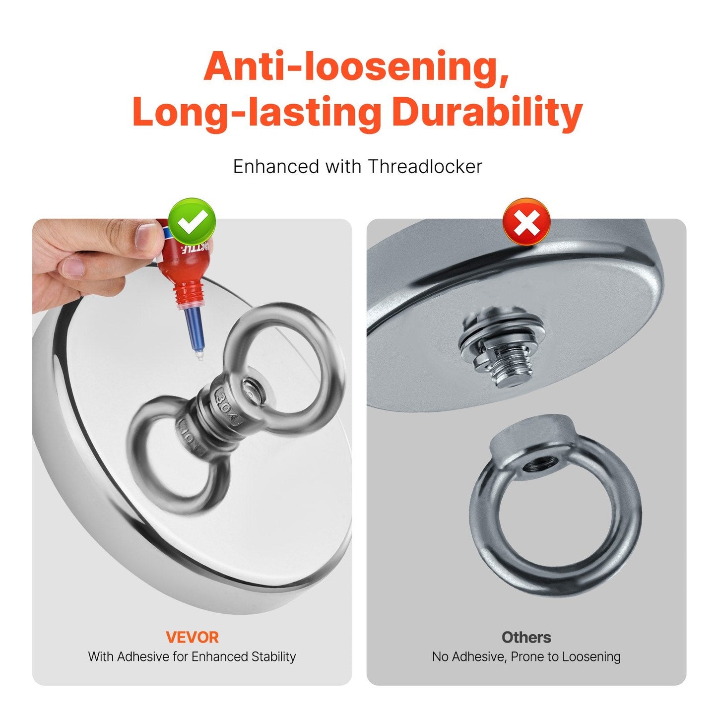 1300 lb Neodymium Magnet Fishing Kit