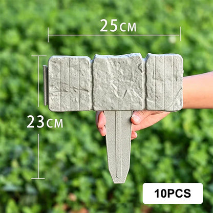 ü™ªHigh-quality, durable simulated stone garden fenceü™ª