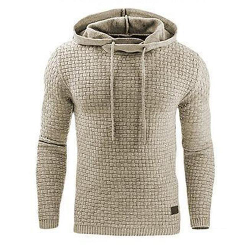 Men's Pullover Hoodie Sweatshirt – 9 Colors, Sizes S–3XL, Cotton Blend