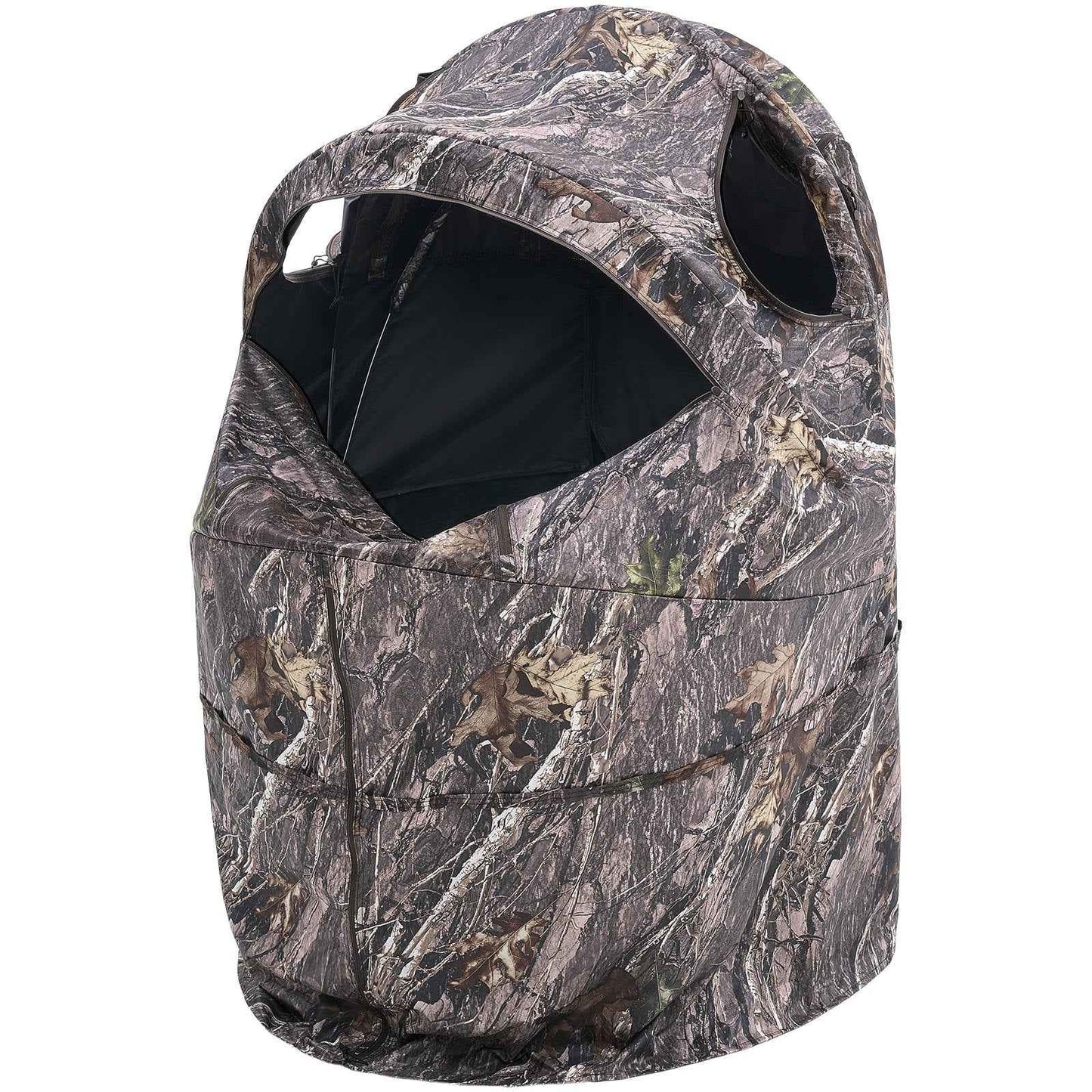 Single Person Hunting Ground Blind – Portable Camouflage Tent for Turkey & Deer