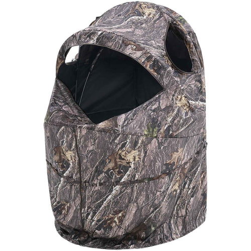 Single Person Hunting Ground Blind – Portable Camouflage Tent for Turkey & Deer
