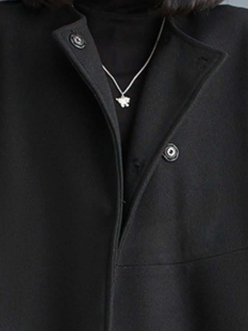 Women's  Chic Comfort Winter Open Style Cape Coat