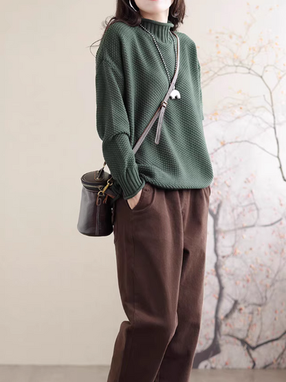 Women's Trendy & Beautiful Looks With Loose Style Sweater