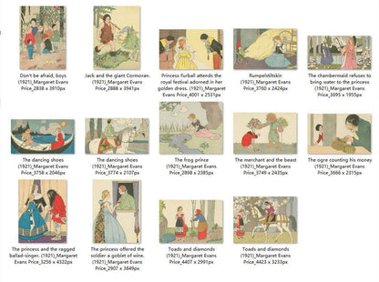 14 Painting Images by Margaret Evans Price American, 1888 – 1973 - Tibetan Buddhist thangka, front view