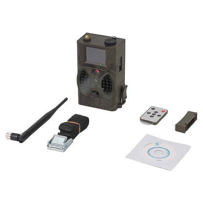 Solar-Powered Night Vision Surveillance Camera – 12MP, Anti-Theft, Infrared