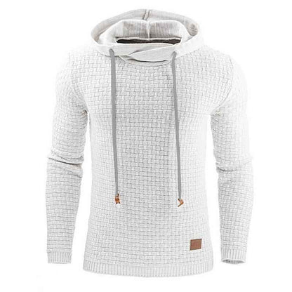 Men's Pullover Hoodie Sweatshirt – 9 Colors, Sizes S–3XL, Cotton Blend