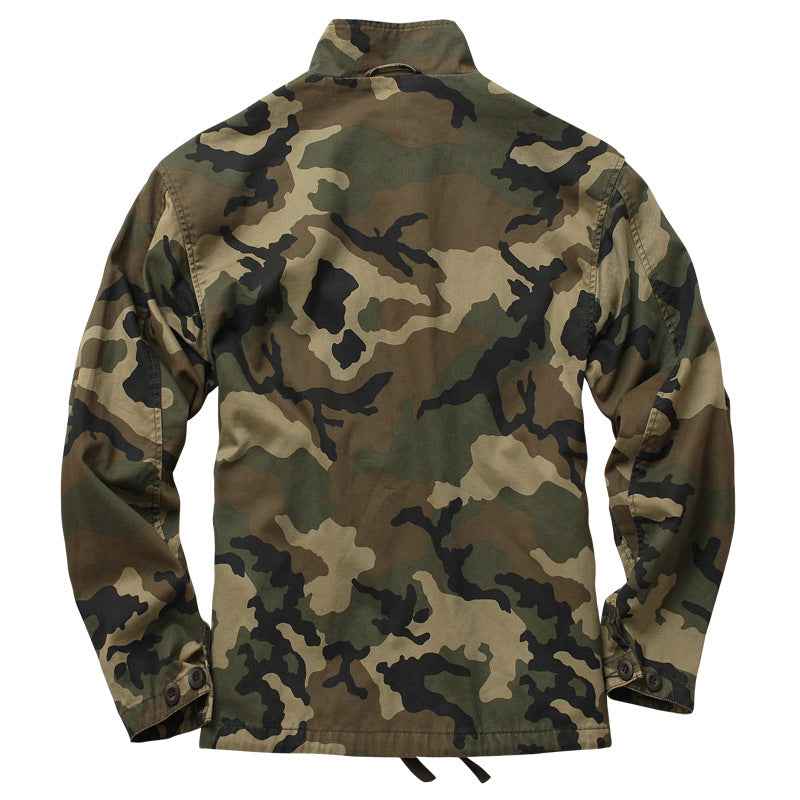Men's Cotton Camouflage Jacket – Hunting & Outdoor Outerwear