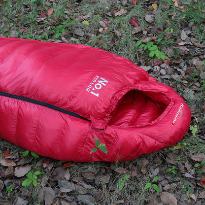 Winter Camping Sleeping Bag – Ultralight 20D Nylon, 1100g Synthetic Fill