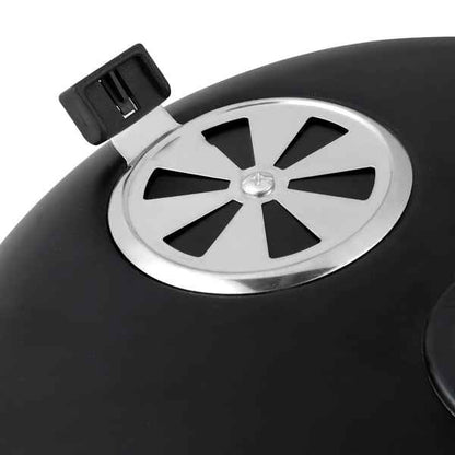 Barrel Charcoal Smoker Grill with Built-In Thermometer