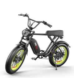 20" Dual-Drive Electric Bike | 48V 2000W Twin Motor, 23Ah Battery, 50-70KM Range