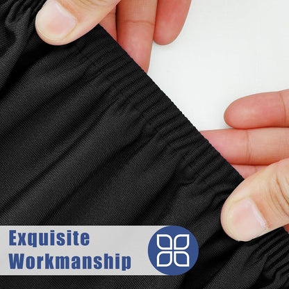 üçñStretch Fabric Table Top Cap Cover ‚Äì Elastic Edge, Waterproof & Reusable