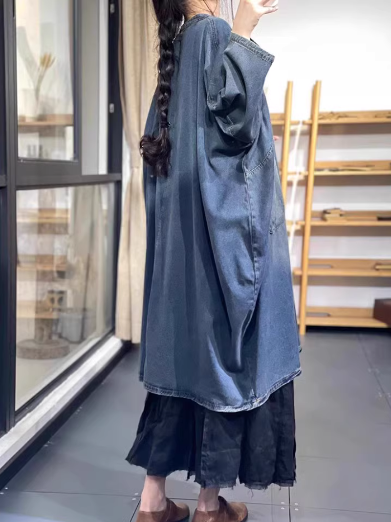 Women's Dreamer's Delight Denim Shirt Dress