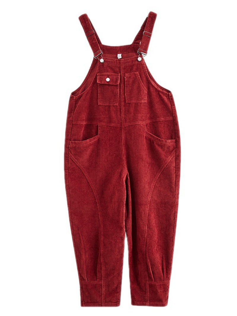 Bib Overalla - Casual Pocket Style | Eva Trends