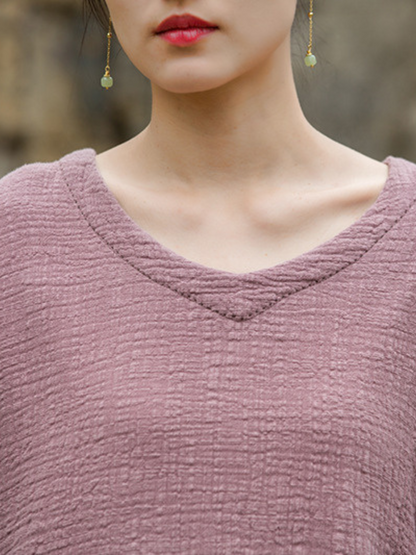 Stylish Women's Vintage Summer Loose Top | Eva Trens