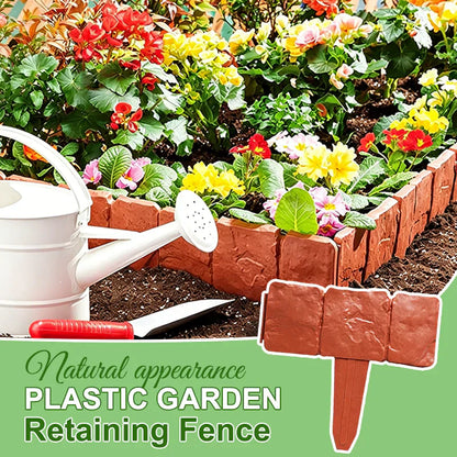 ü™ªHigh-quality, durable simulated stone garden fenceü™ª