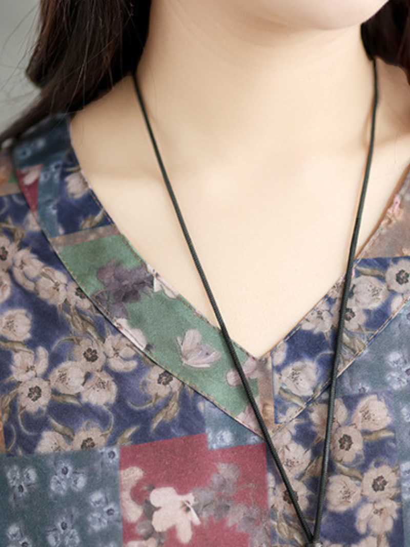 Artistic Women's Summer Mid-Length Top | Eva Trends
