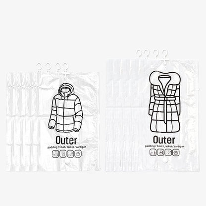 Hanging Vacuum Storage Bags ‚Äì Save 75% Closet Space, No Folding Needed