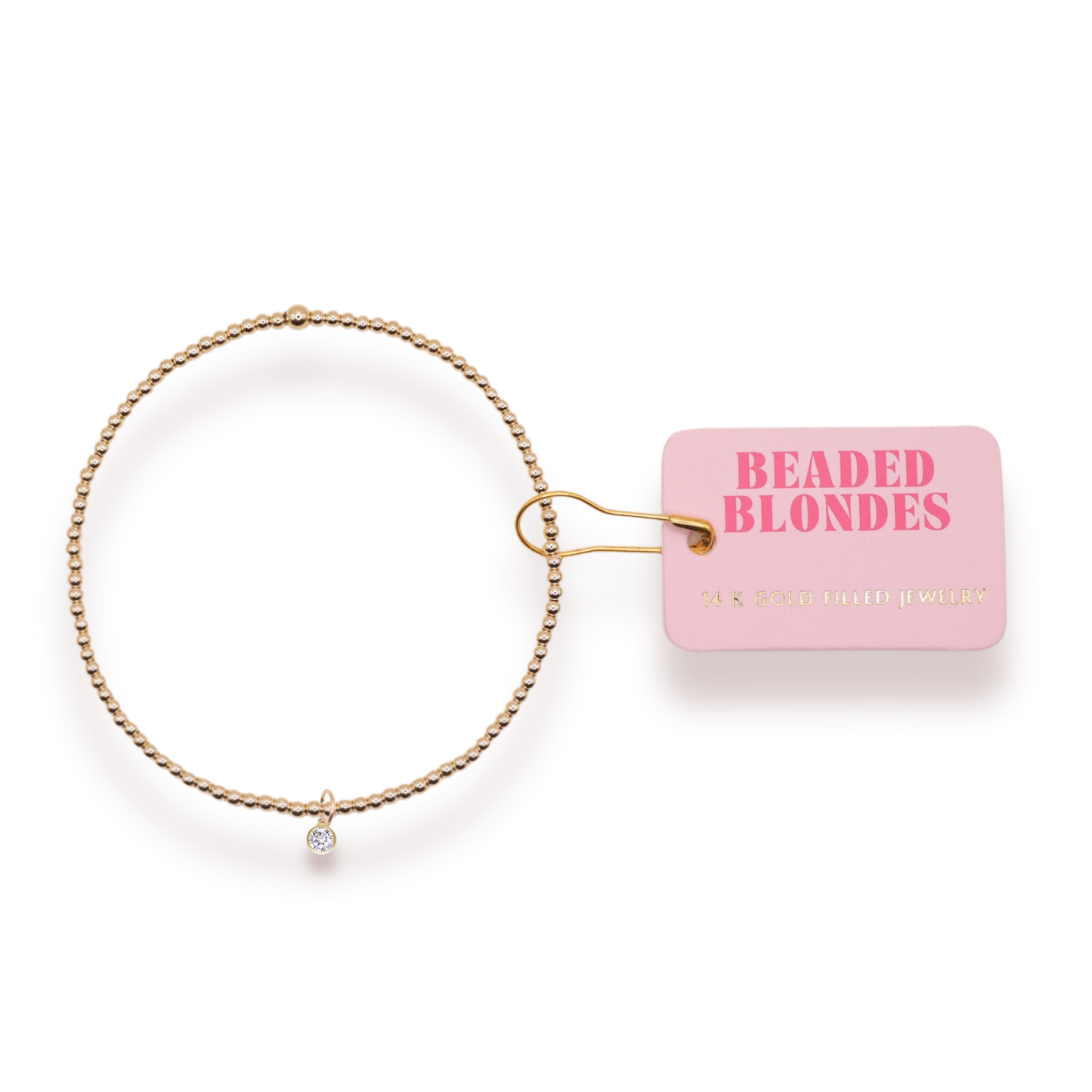 Birthstone Charm Bracelets: Standard 6.75 inch
